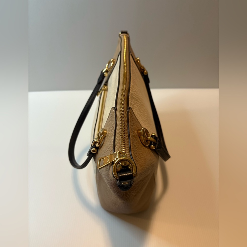 Coach Kacey Satchel Bag in Colorblock Hand Bag C6841- EUC - Picture 9 of 16
